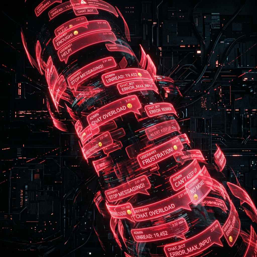 Khó khăn khi trả lời tin nhắn